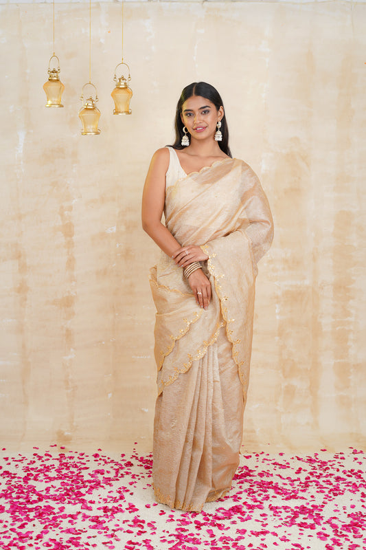 tissue sarees online