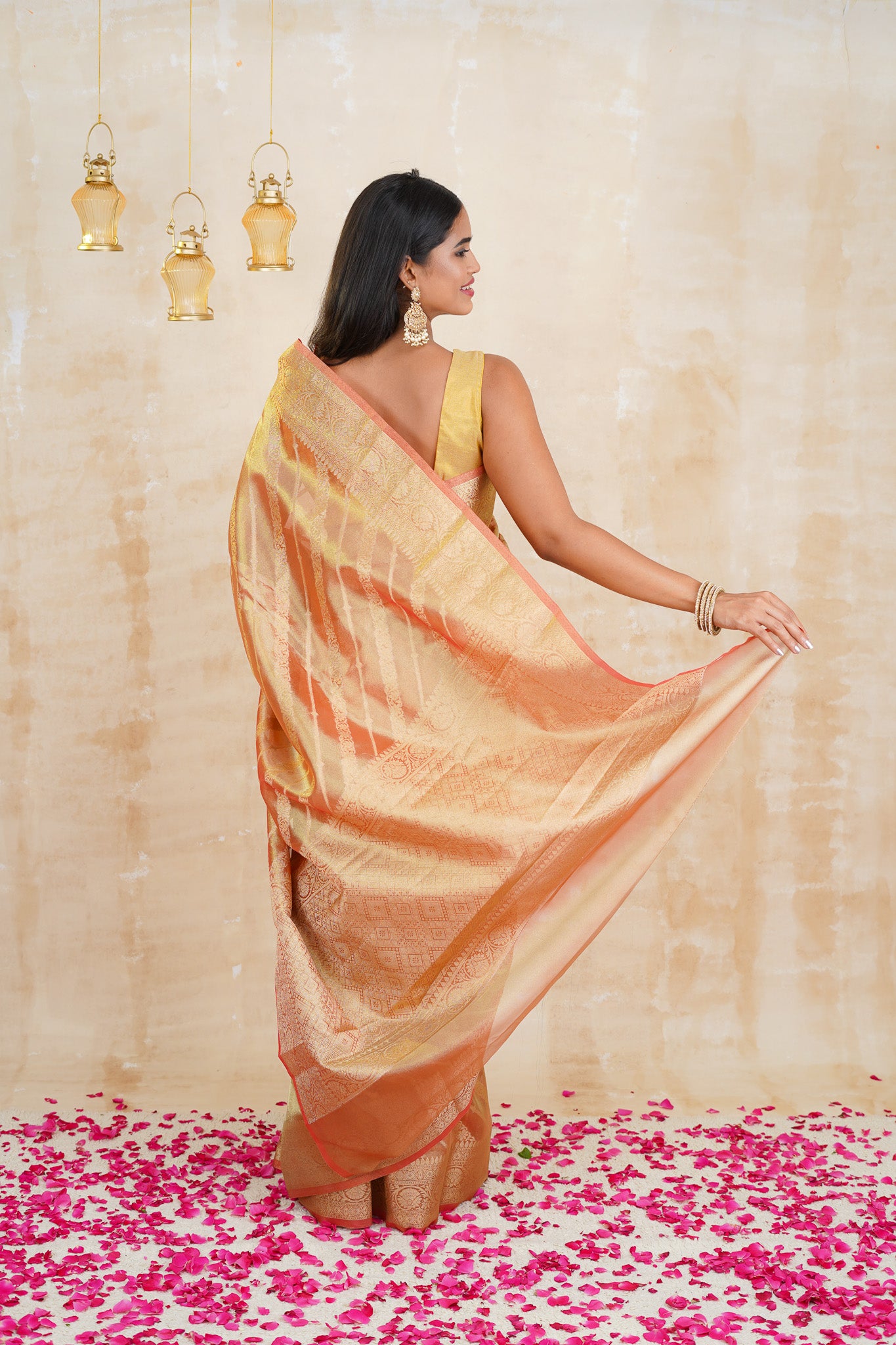 tissue sarees online