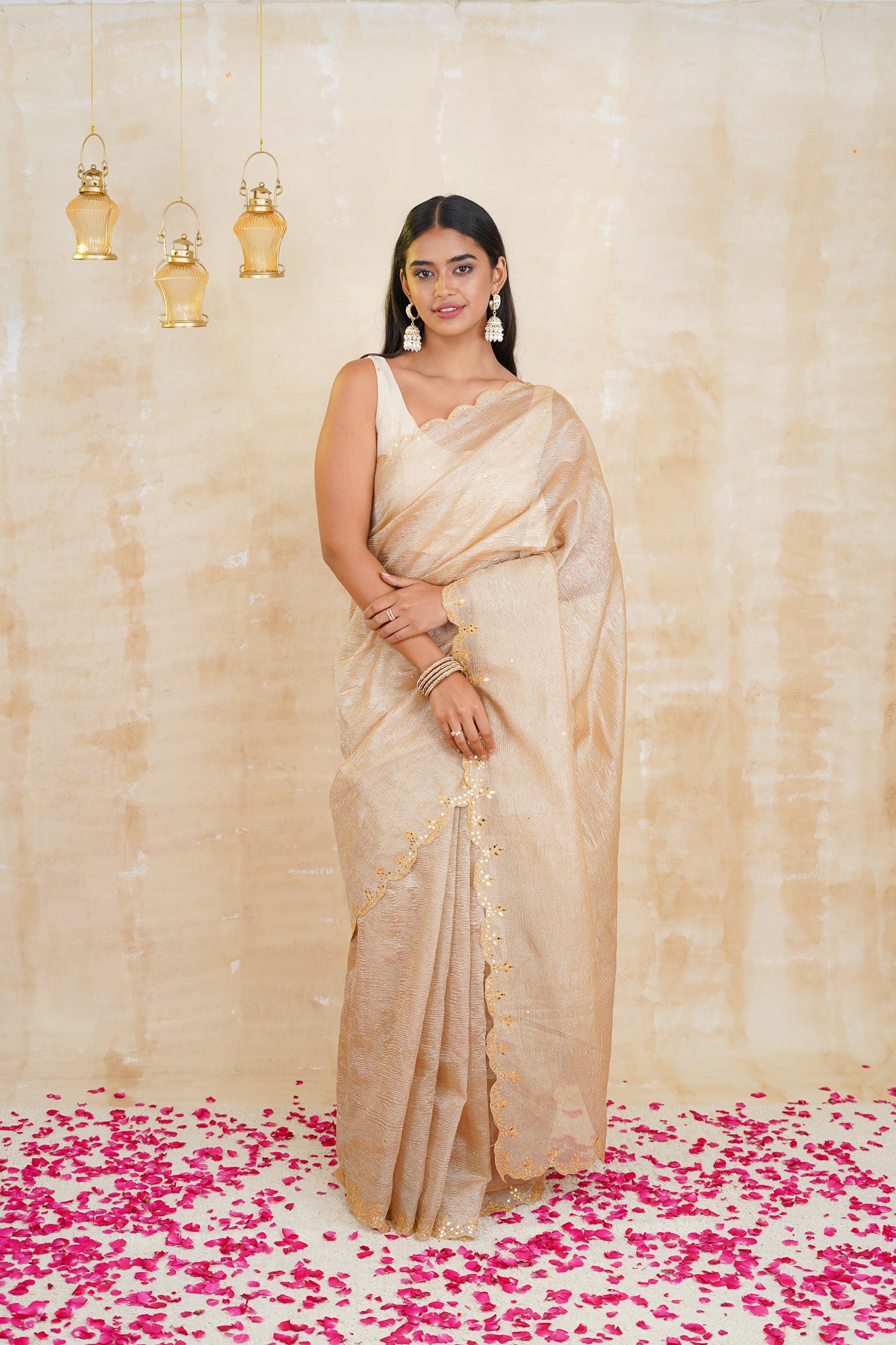 tissue sarees online