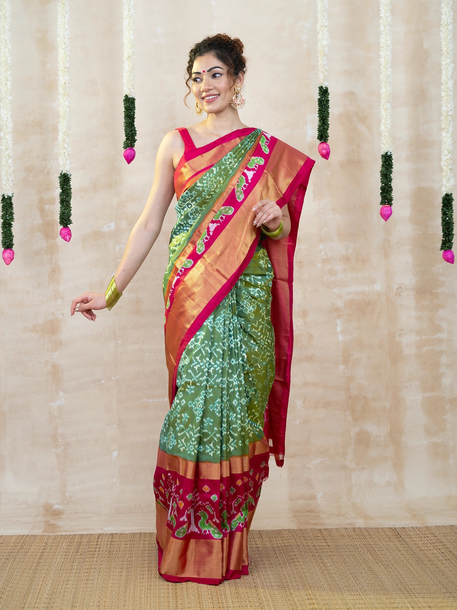 Pure pochampally pattu sarees cheap