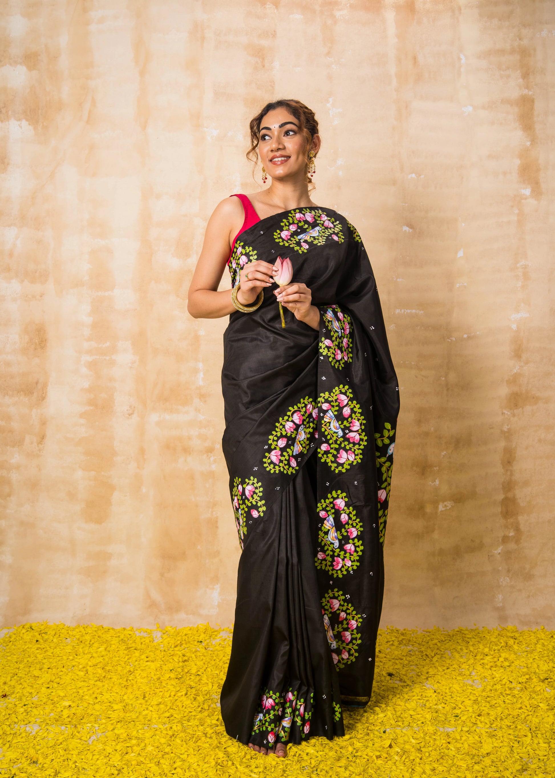 patachitra painting sarees