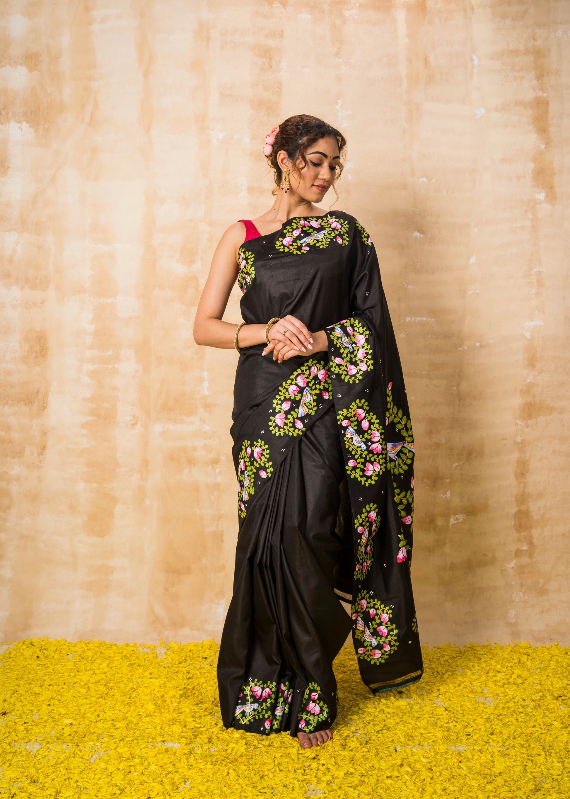 patachitra painting sarees