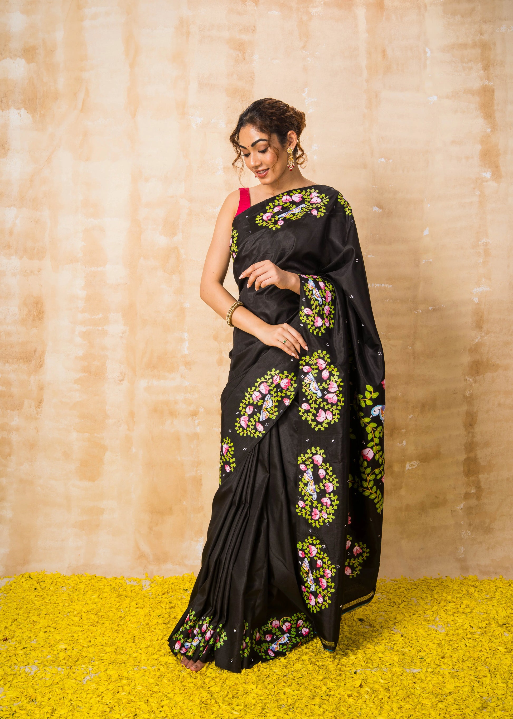 patachitra painting sarees