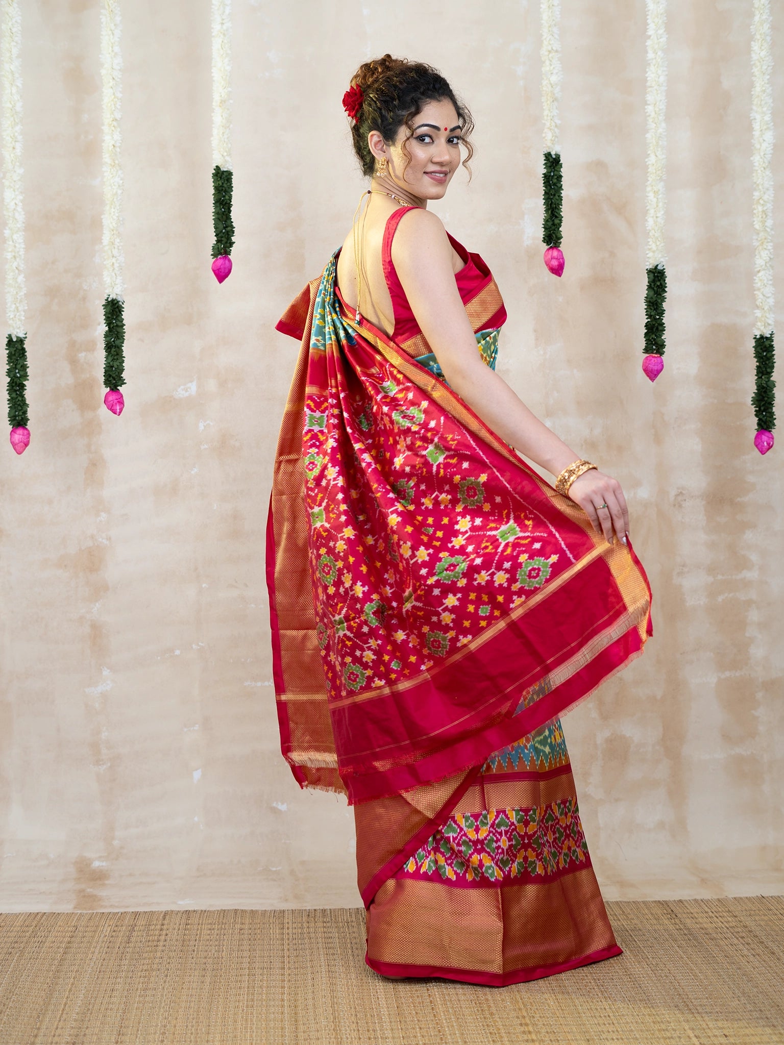 Pochampally ikkat pure silk sarees online