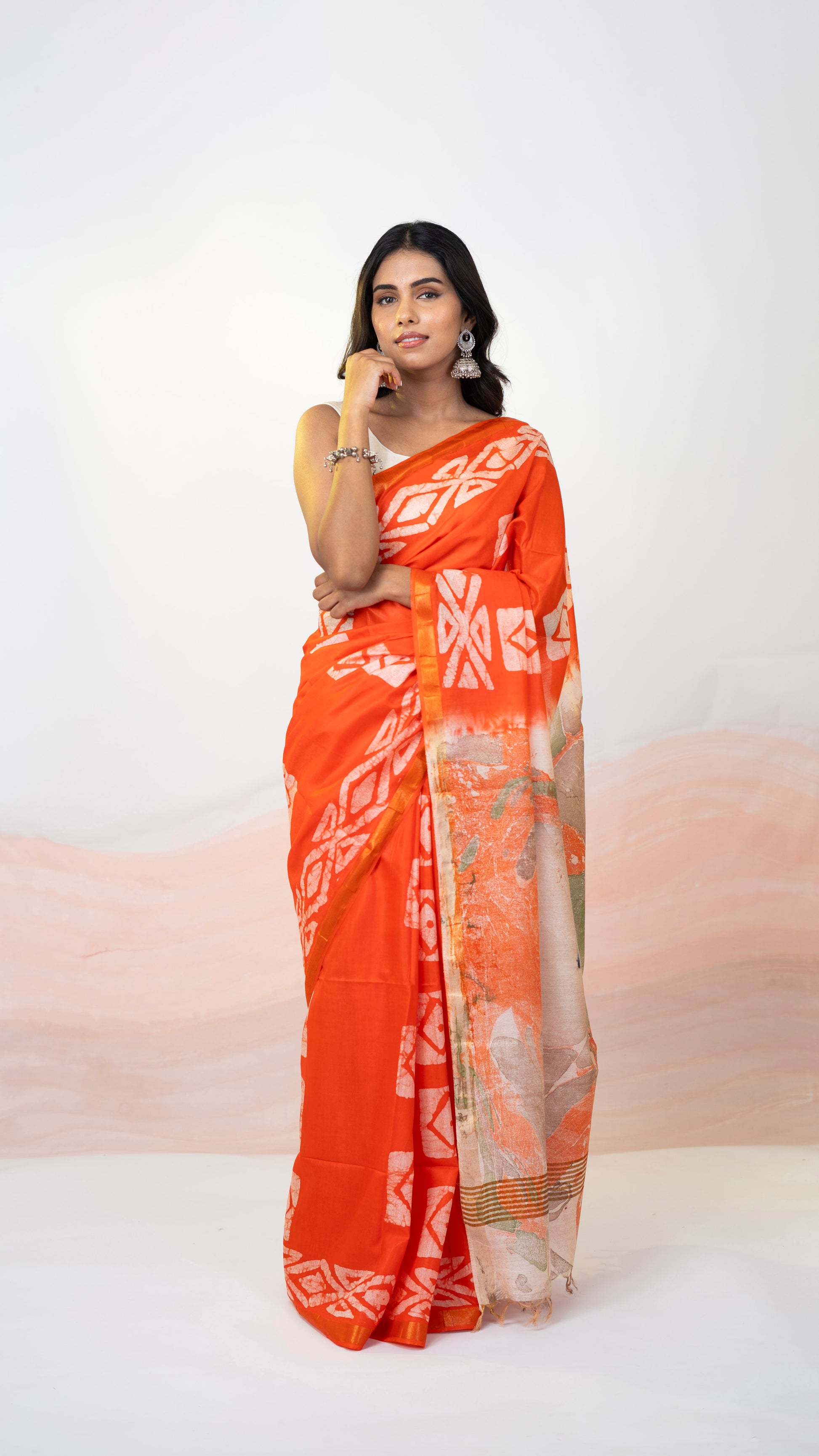 casual wear saree