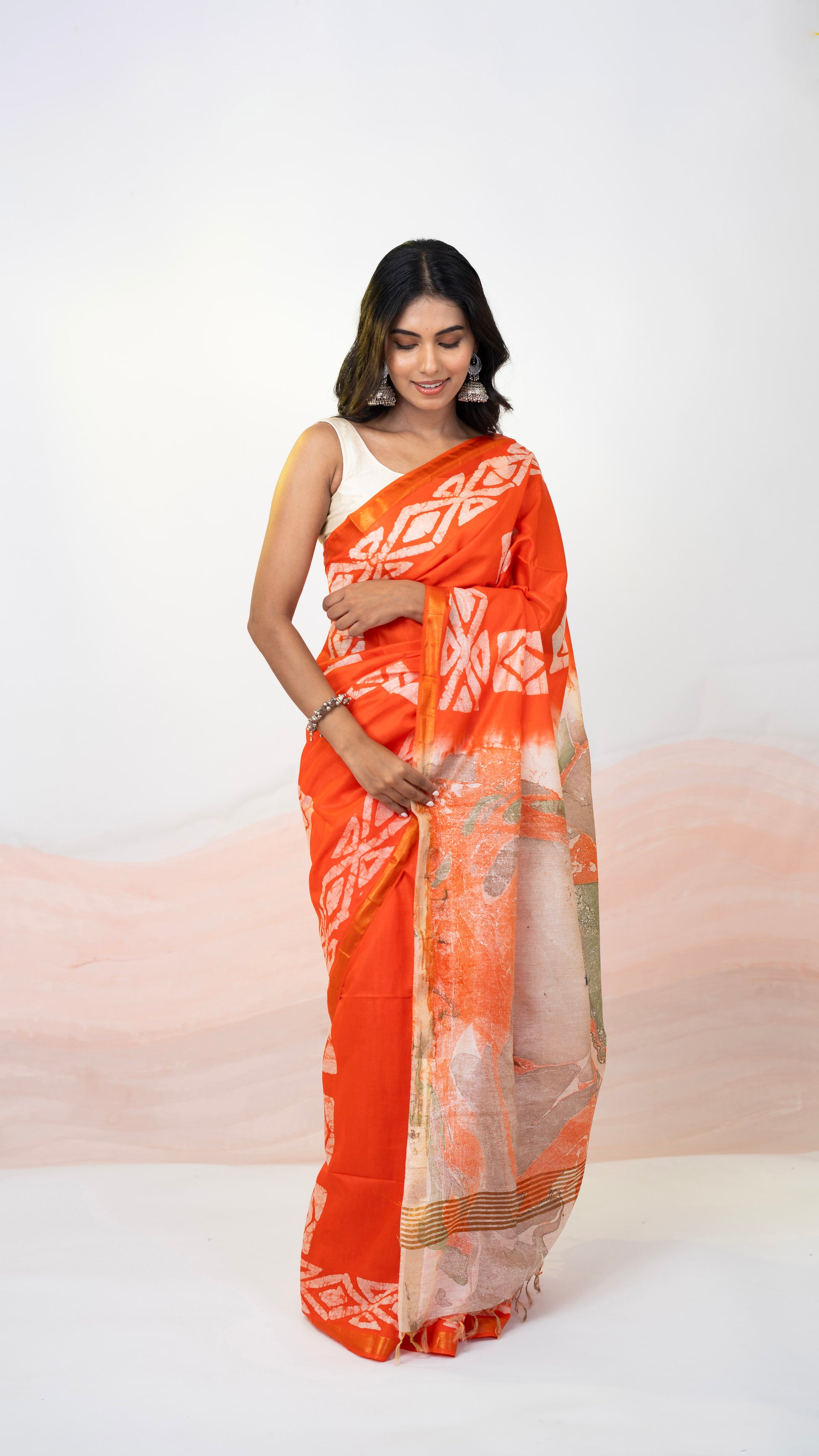 casual wear saree