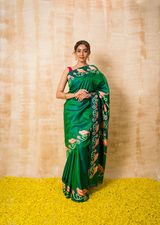 patachitra painting sarees