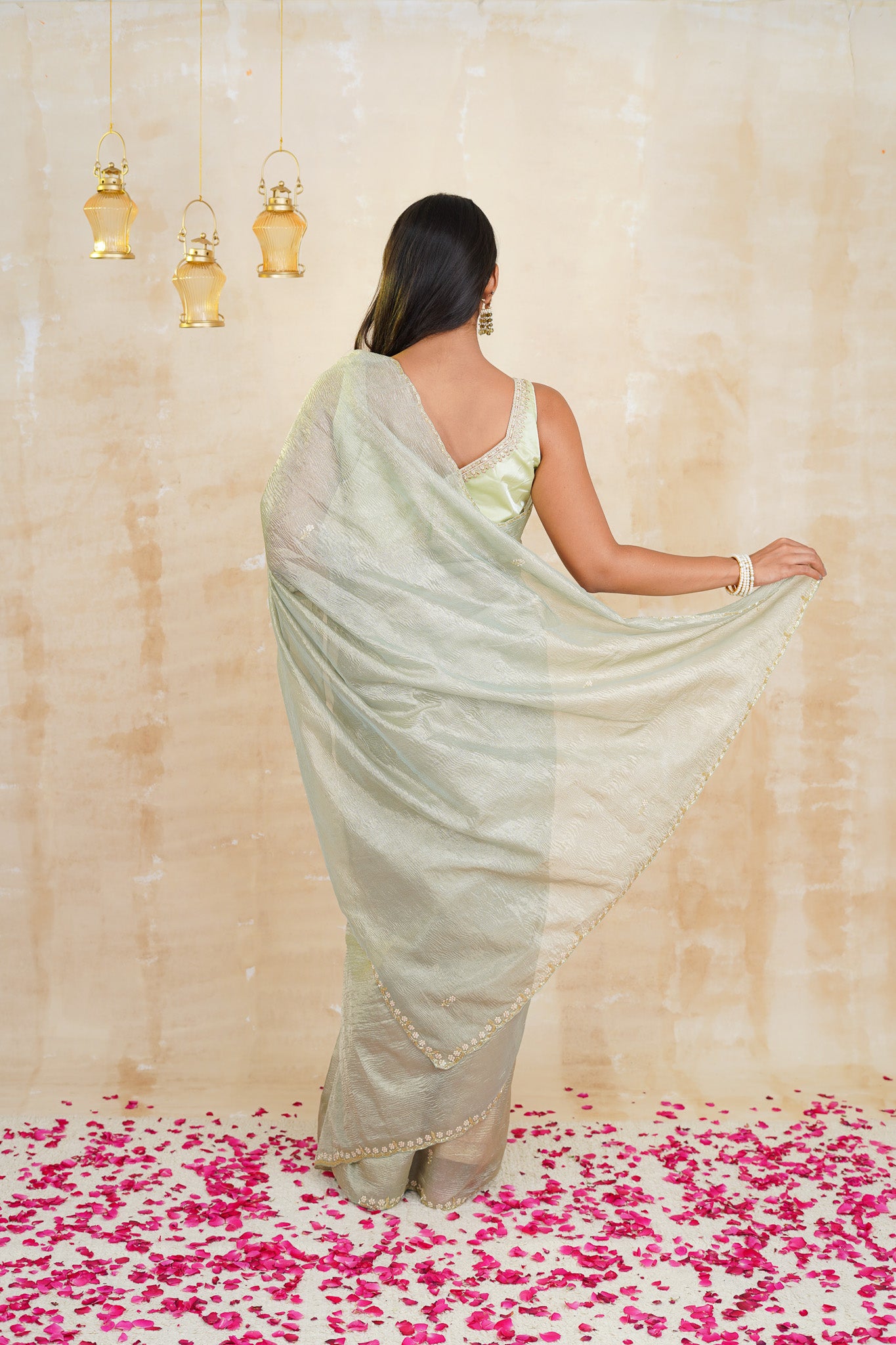 tissue sarees online