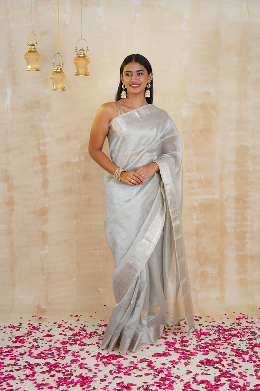 tissue sarees online