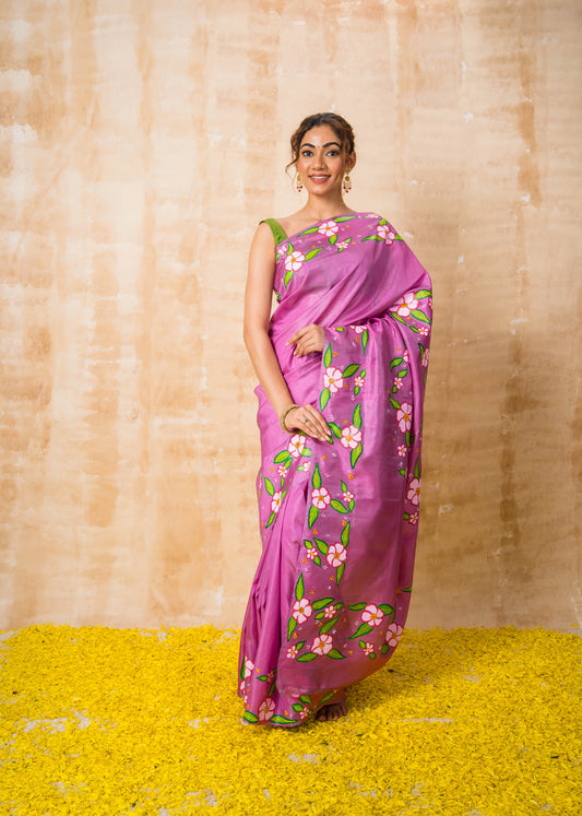 patachitra painting sarees