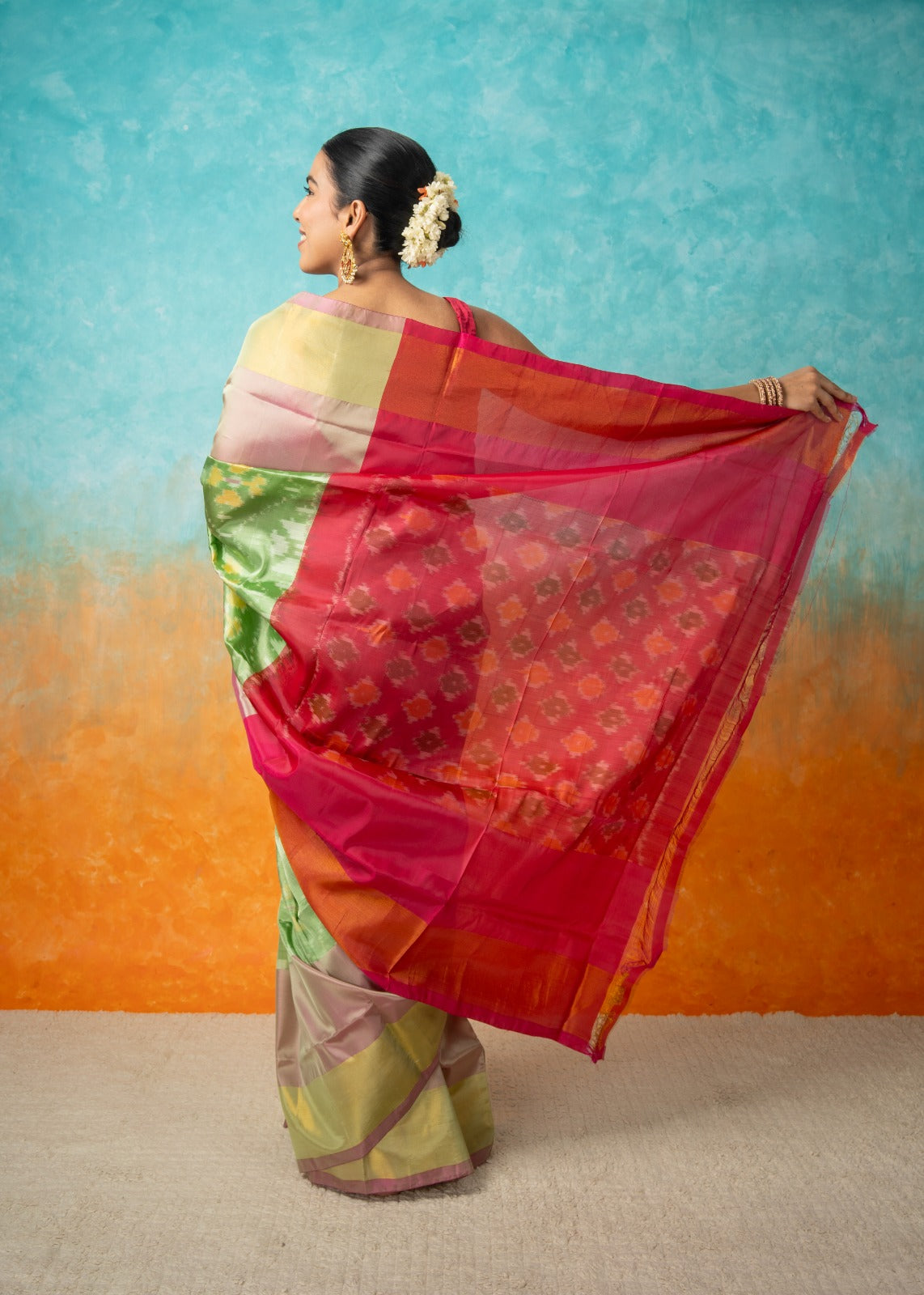 Get RIVANA Banarasi Poly Silk Saree At Wholesale at Rs.999/Piece in surat  offer by Rivana Fashion